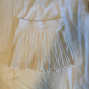 Lululemon Varsity High-Rise Pleated Tennis Skirt - White